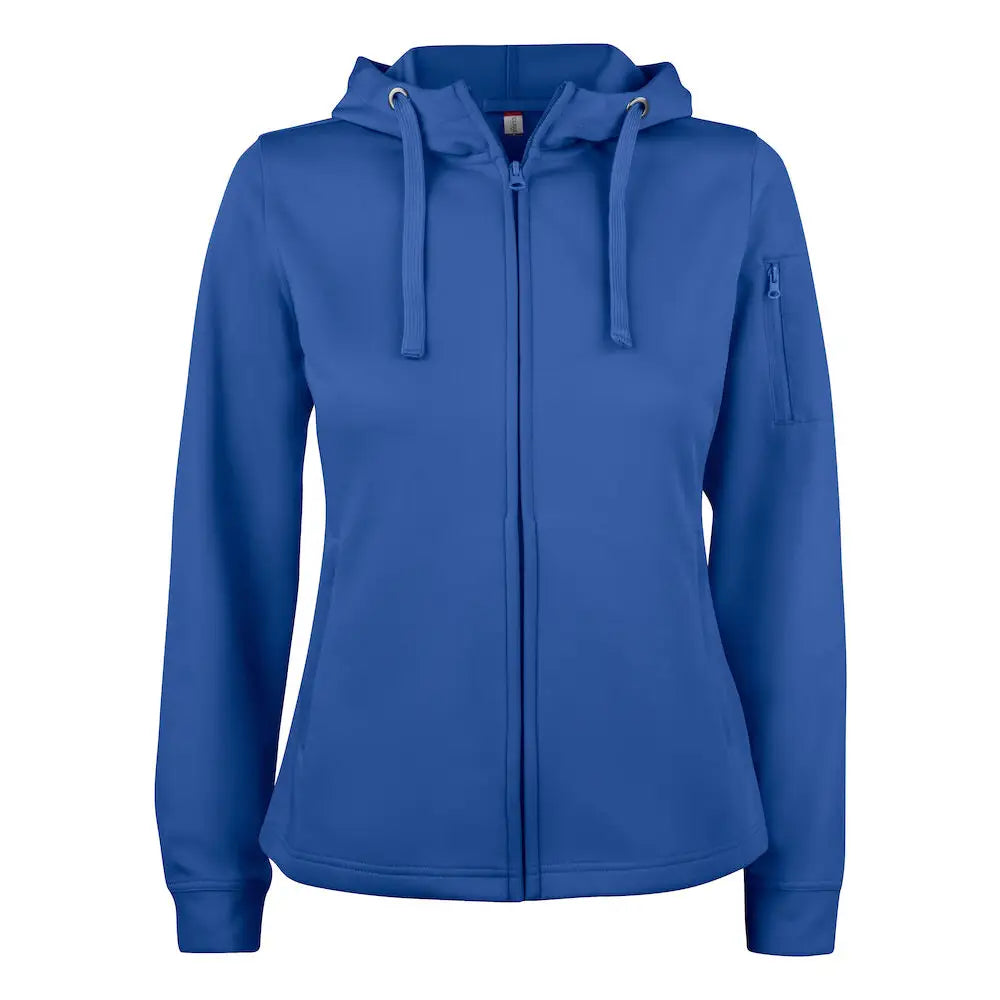 Clique Basic Active Vetoketjuhuppari Naisille - Sininen (Royal Blue) / XS - Yritystekstiilit