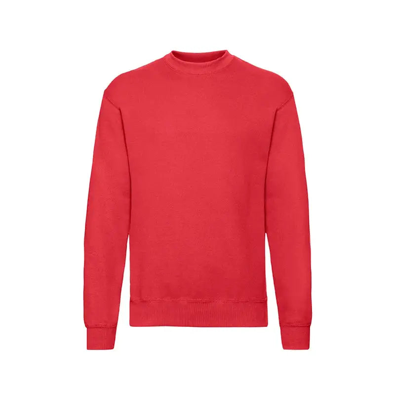 Fruit of the Loom Classic College - Punainen / S - Yritystekstiilit