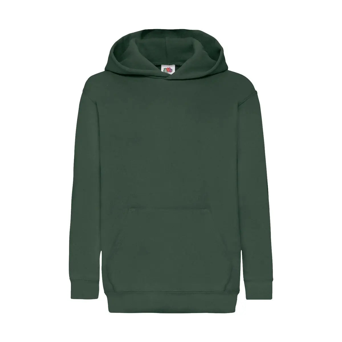 Fruit of the Loom Lasten Huppari - Vihreä (Bottle Green) / 116 (5-6) - Hupparit