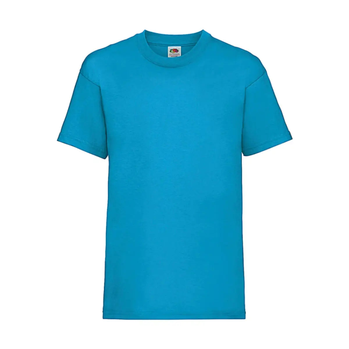 Fruit of the Loom Lasten Laadukas T-Paita - Sininen (Azure Blue) / 104 (3-4) - Yritystekstiilit