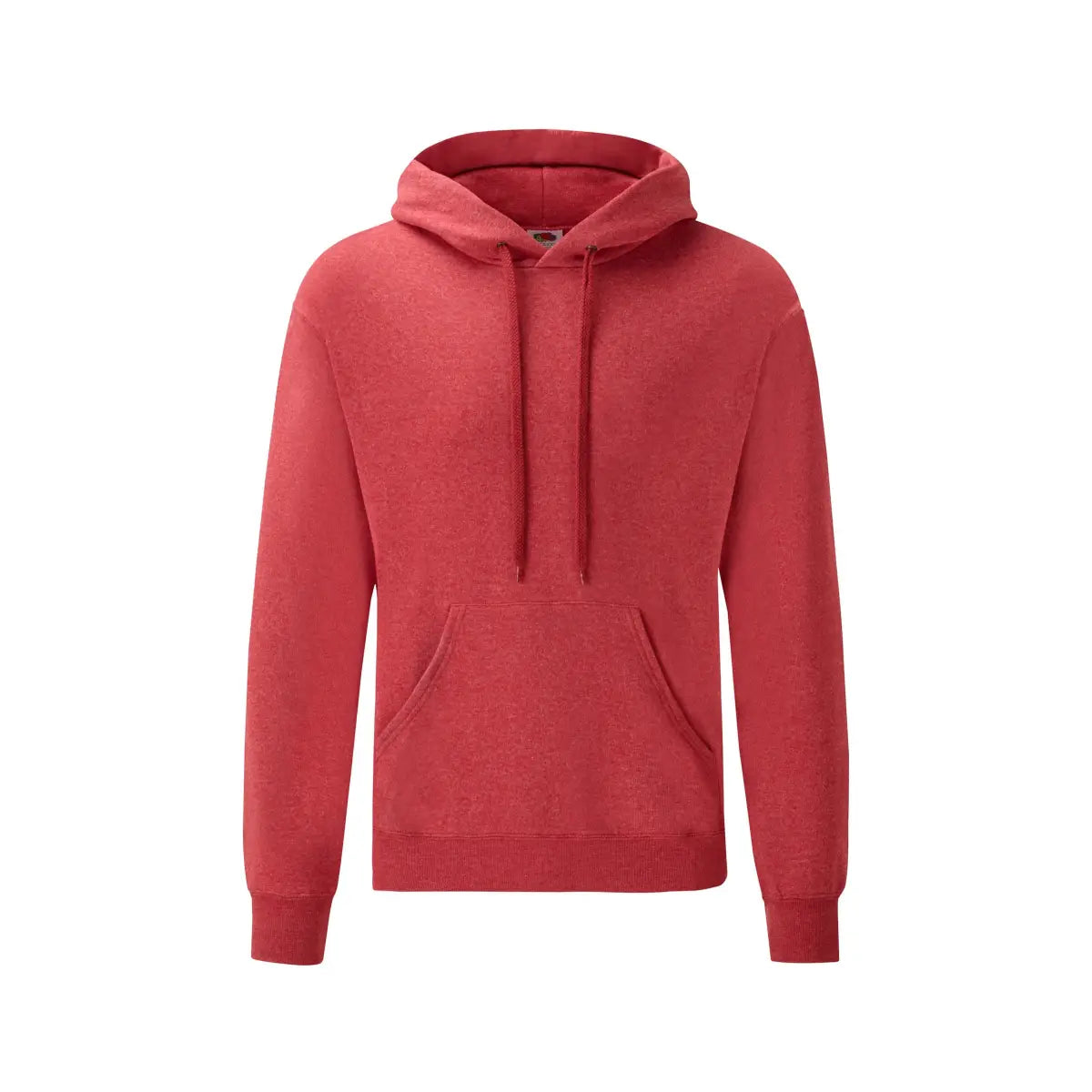 Fruit of the Loom Miesten Huppari Classic - Punainen (Heather) / S - Yritystekstiilit