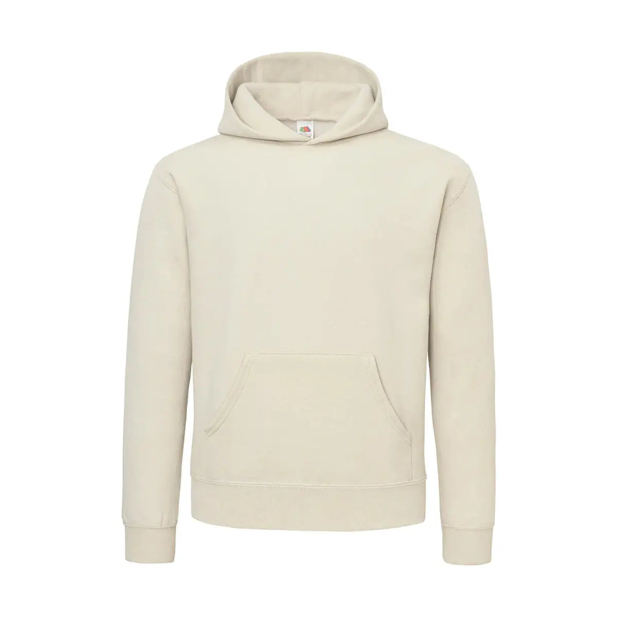 Fruit of the Loom Supercotton™ Huppari - Ruskea (Desert Sand) / S - Yritystekstiilit