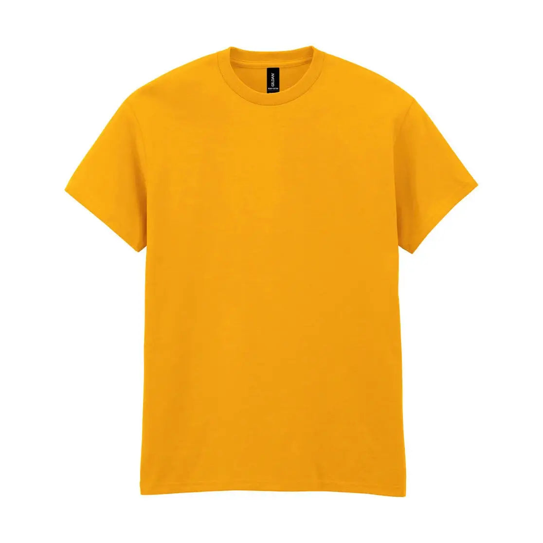 Gildan Heavy Cotton Puuvillainen T-Paita - Keltainen (Gold) / S - Työpaidat