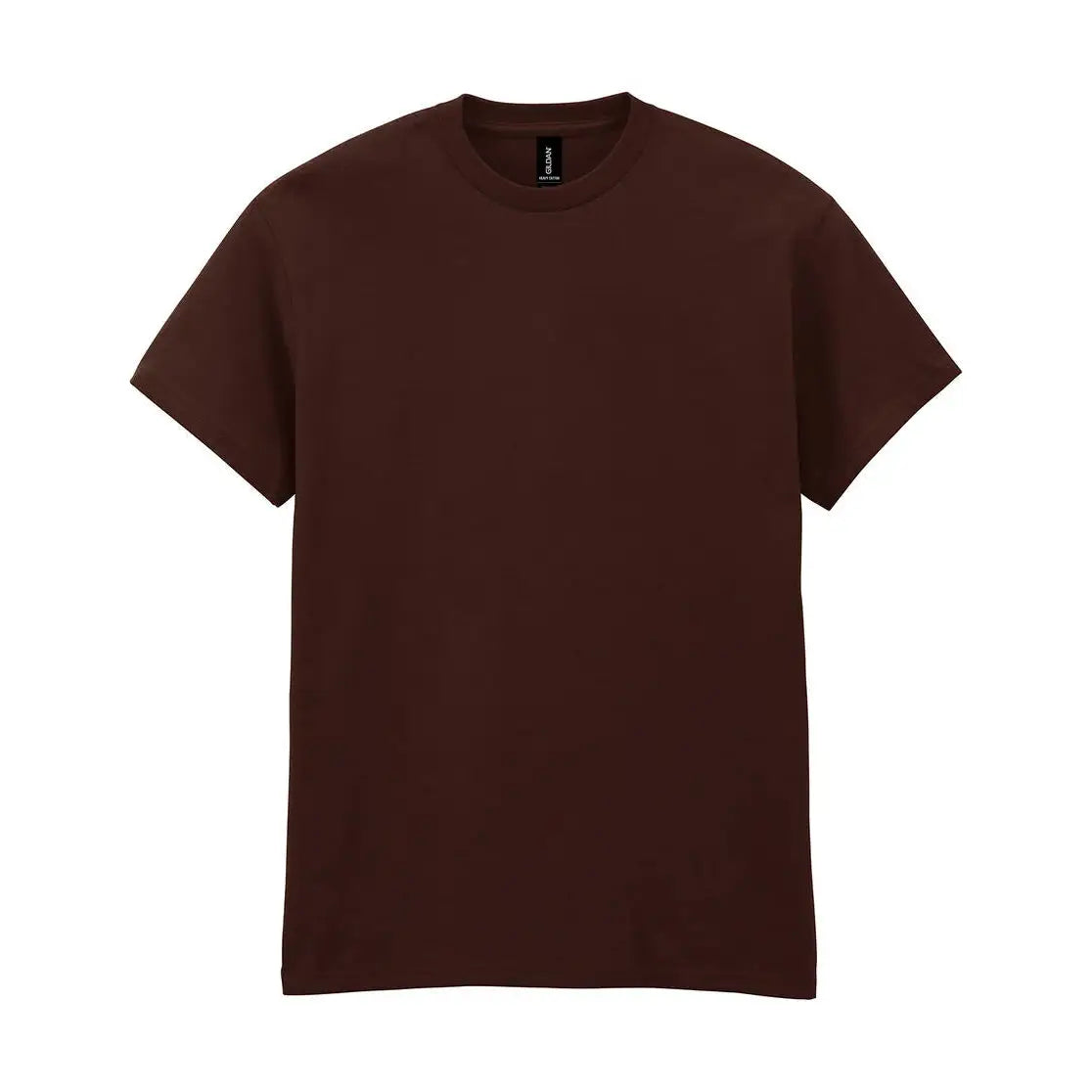 Gildan Heavy Cotton Puuvillainen T-Paita - Ruskea (Dark Chocolate) / S - Työpaidat