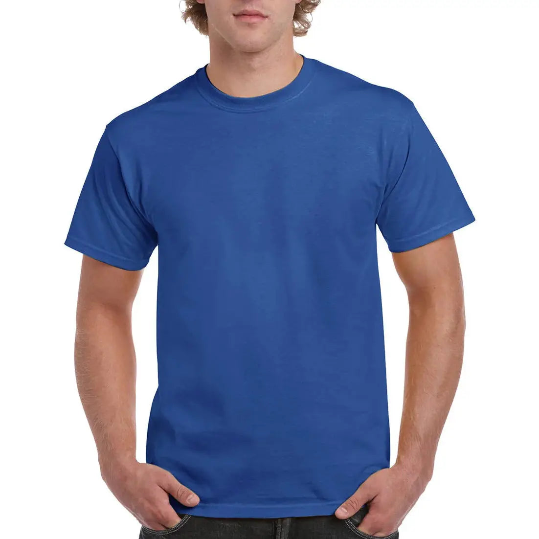 Gildan Ultra Cotton T-Paita - Sininen (Royal) / S - Yritystekstiilit