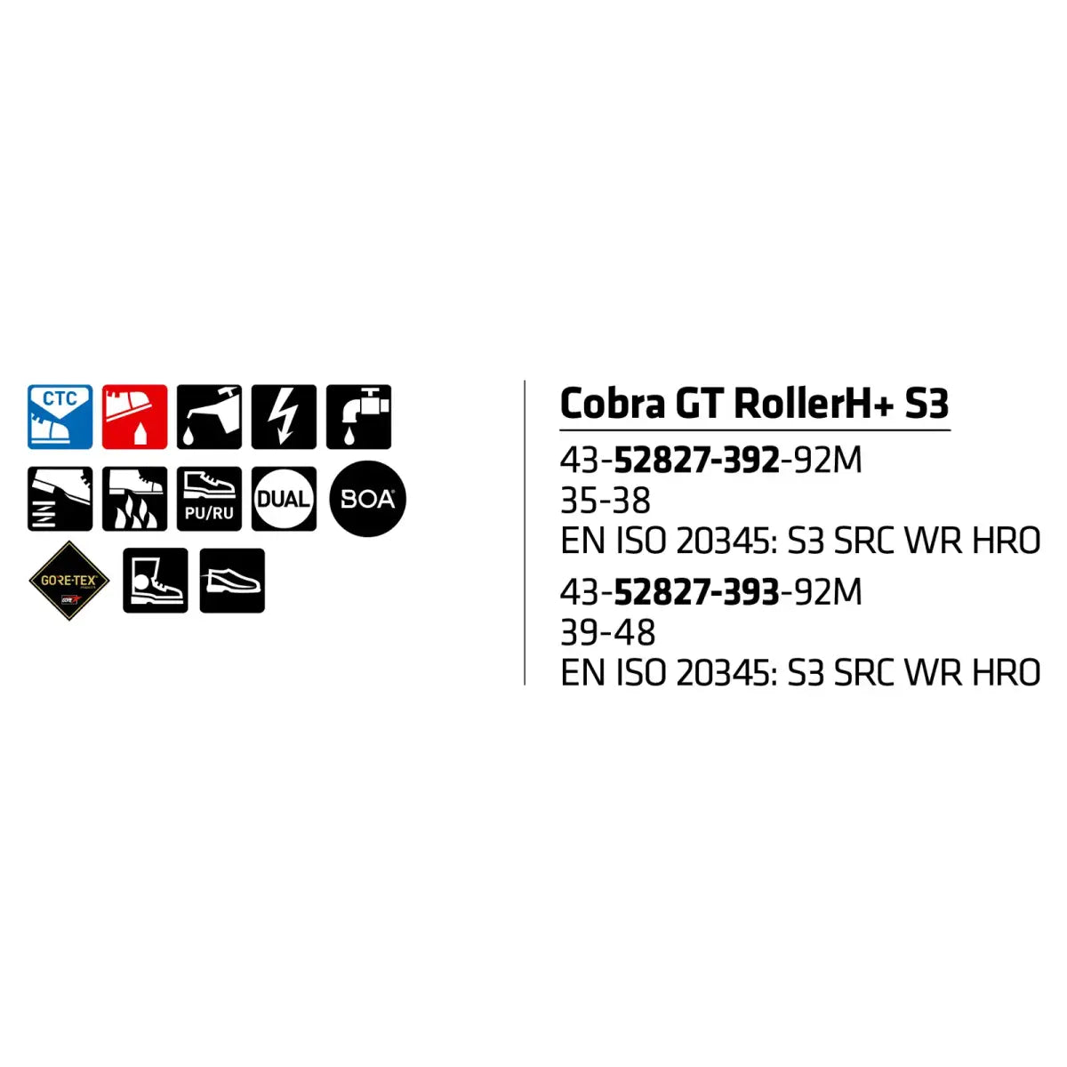 OUTLET Sievi Cobra GT Rollerh+ S3 - Outlet
