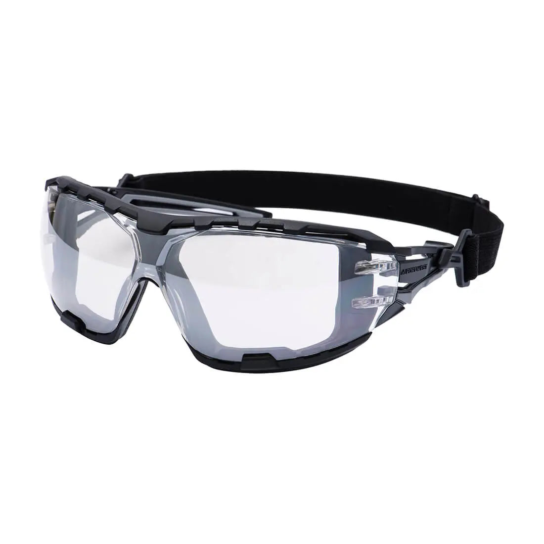 Portwest Anthracite Wraparound Plus -Suojalasit PR02 - Peili - Suojavarusteet