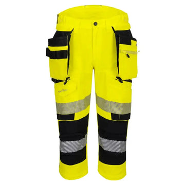 Portwest DX4 Hi-Vis Capri shortsit DX402 - 2XL - Työshortsit ja caprit