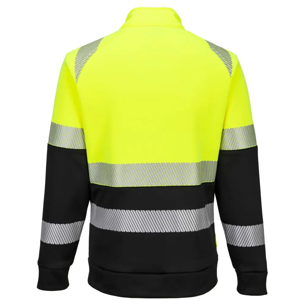 Portwest DX4 Hi-Vis vetoketjullinen Funnel Neck- collaripusero (Luokka 1) DX490 - Työtakit