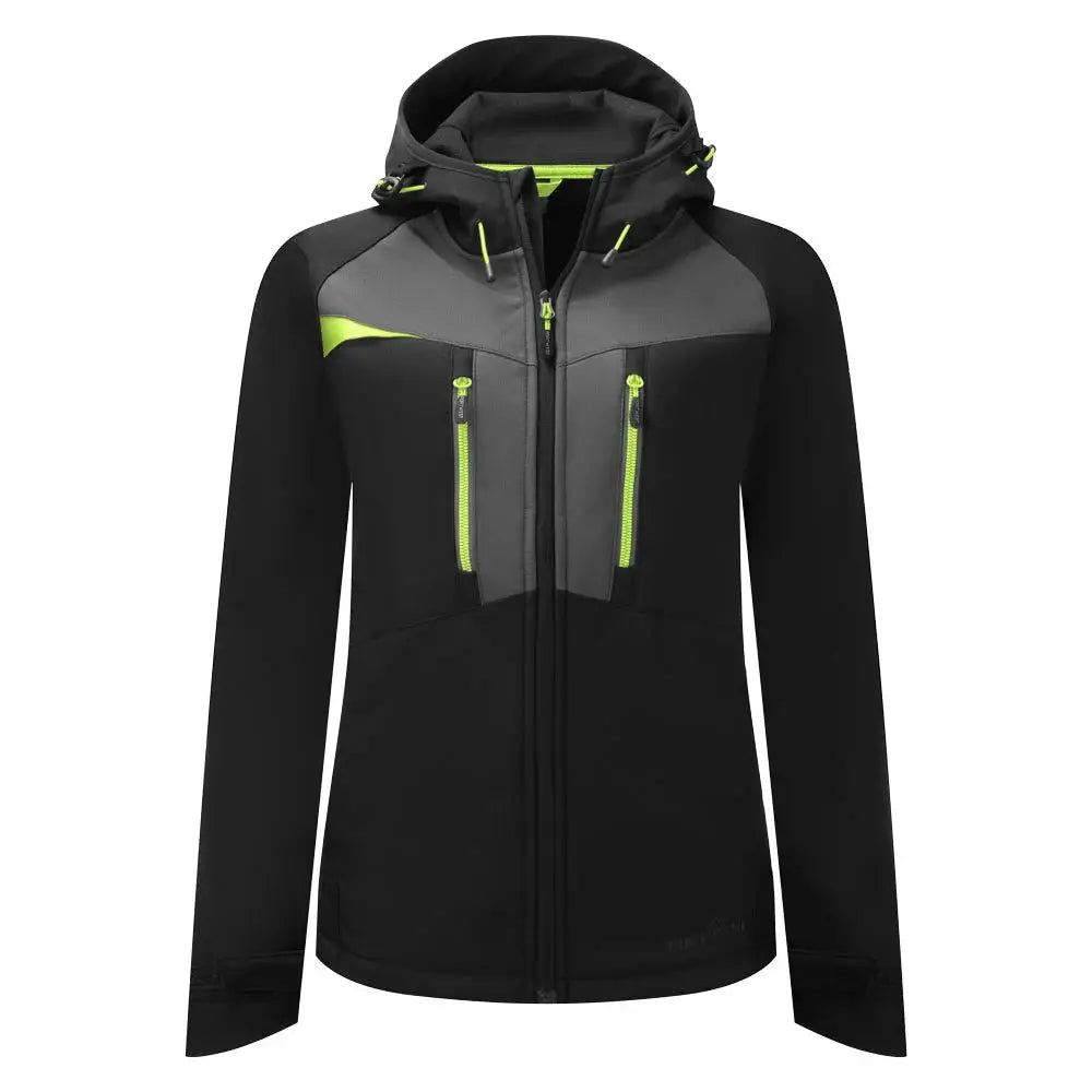 Portwest DX4 Naisten Softshell (3L) - Musta / L - Työvaatteet
