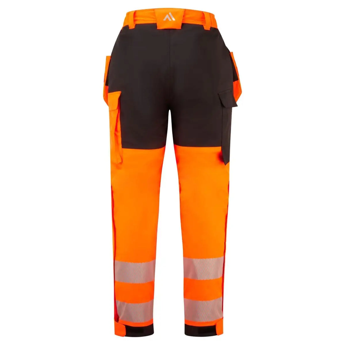 Portwest PW3 FR Modaflame Hi-Vis vuorelliset talviriipputaskuhousut - Oranssi/Musta / L - Työvaatteet