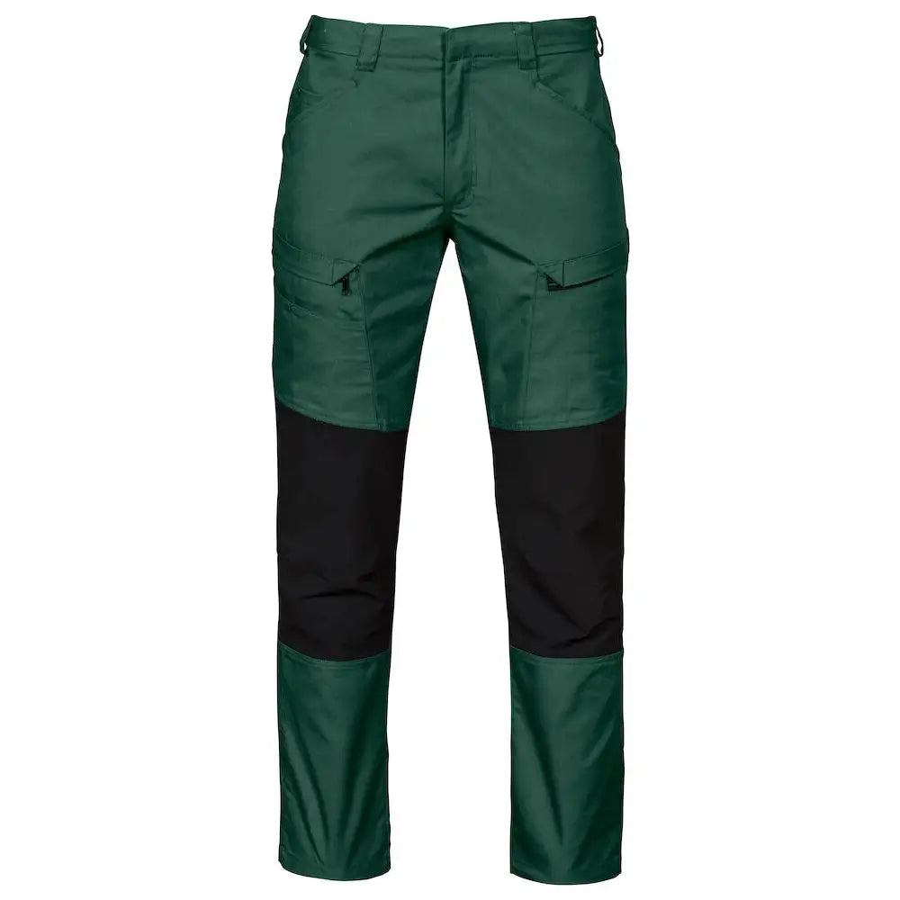 Projob 2520 Stretch Työhousut - Tummanvihreä / D100 - Työvaatteet