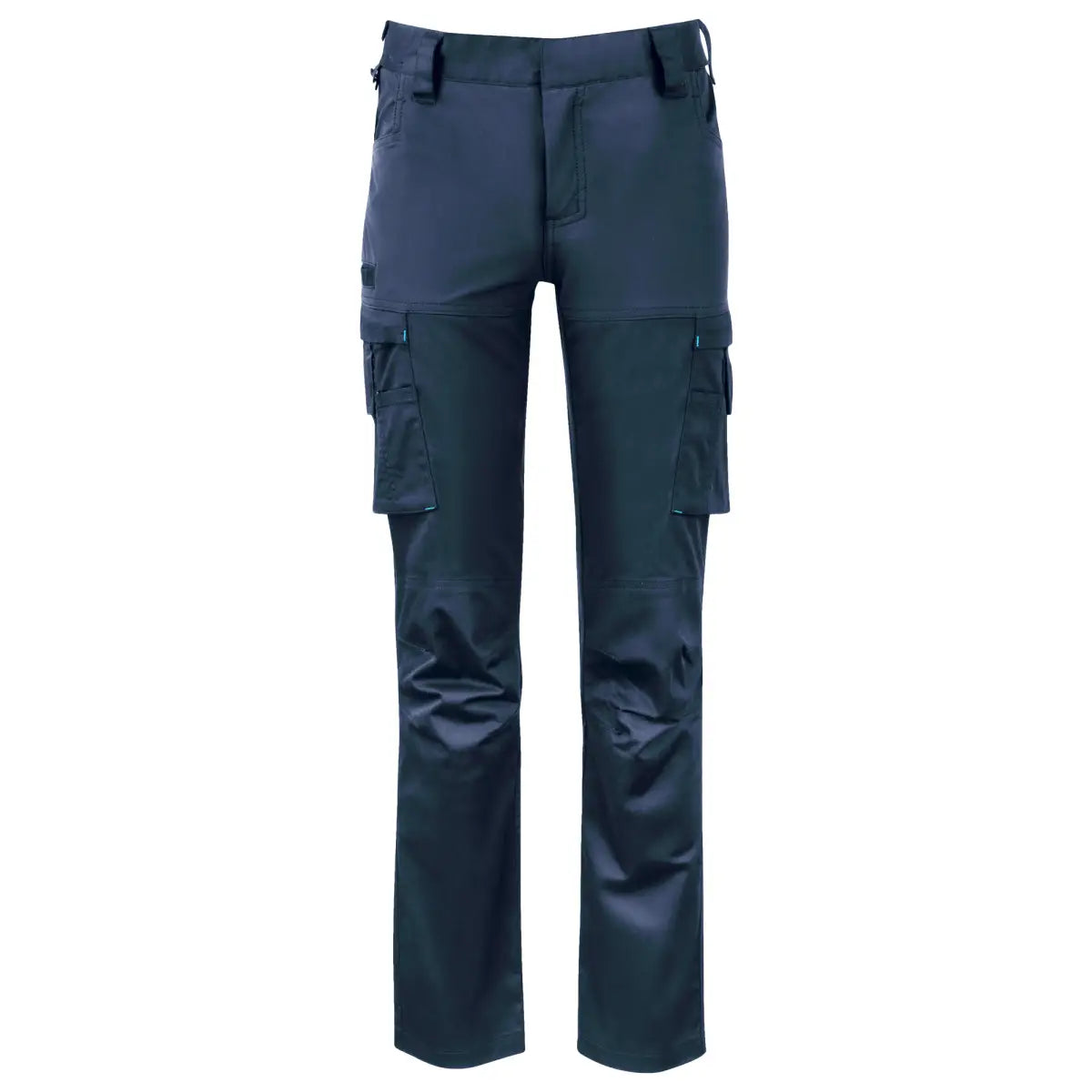 Projob 2553 Reisitaskuhousut Naisille Slim Fit Stretch - Sininen (Navy) / 34 - Työvaatteet