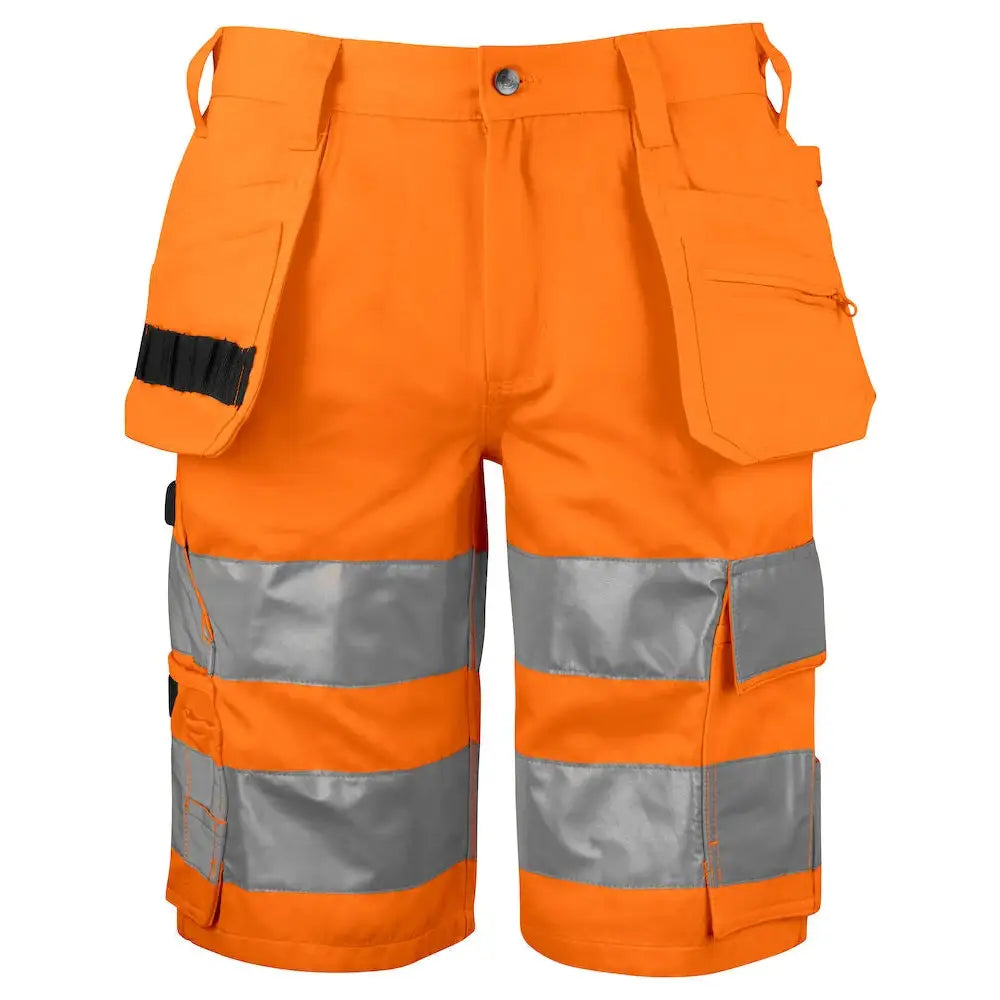 Projob 6535 Shortsit EN ISO 20471 Luokka 2/1 - Oranssi/Musta / C42 - Työvaatteet
