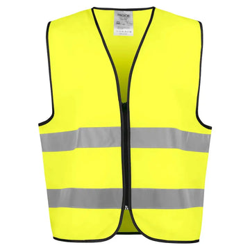 Projob 6709 Liivi EN ISO 20471 Luokka 2 - Keltainen/Musta - Työvaatteet