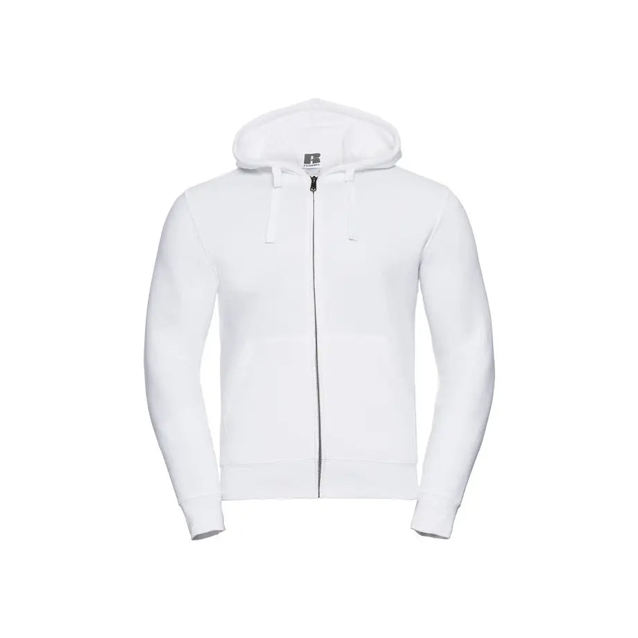 Russell Authentic Vetoketjuhuppari - Valkoinen / XS - Yritystekstiilit