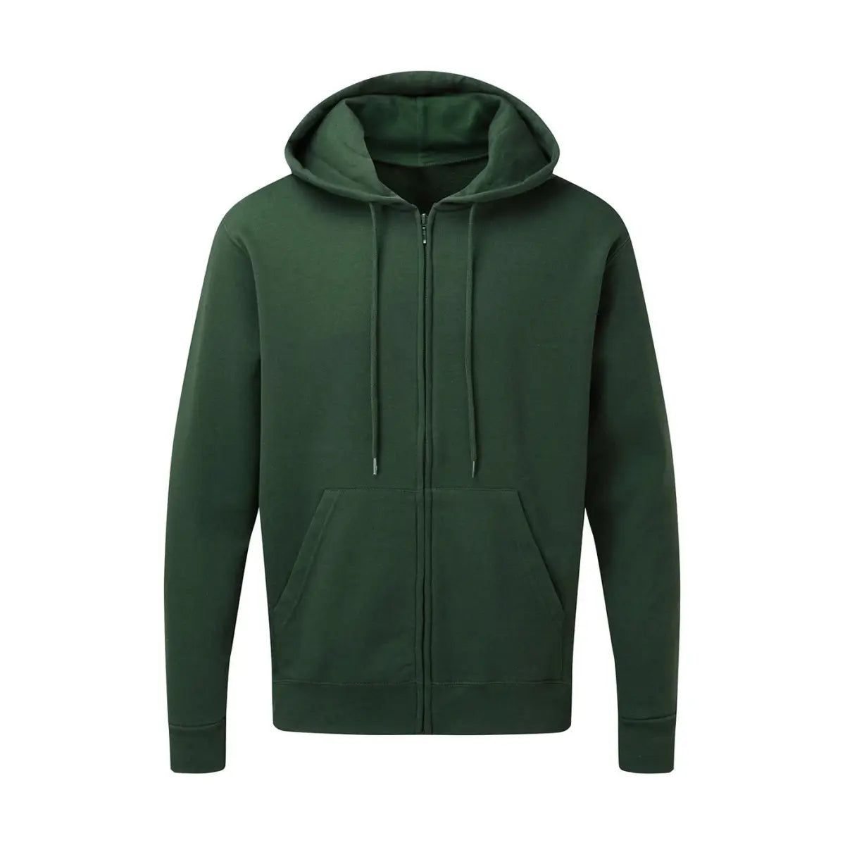 SG Originals Miesten Vetoketjuhuppari - Vihreä (Bottle Green) / S - Yritystekstiilit