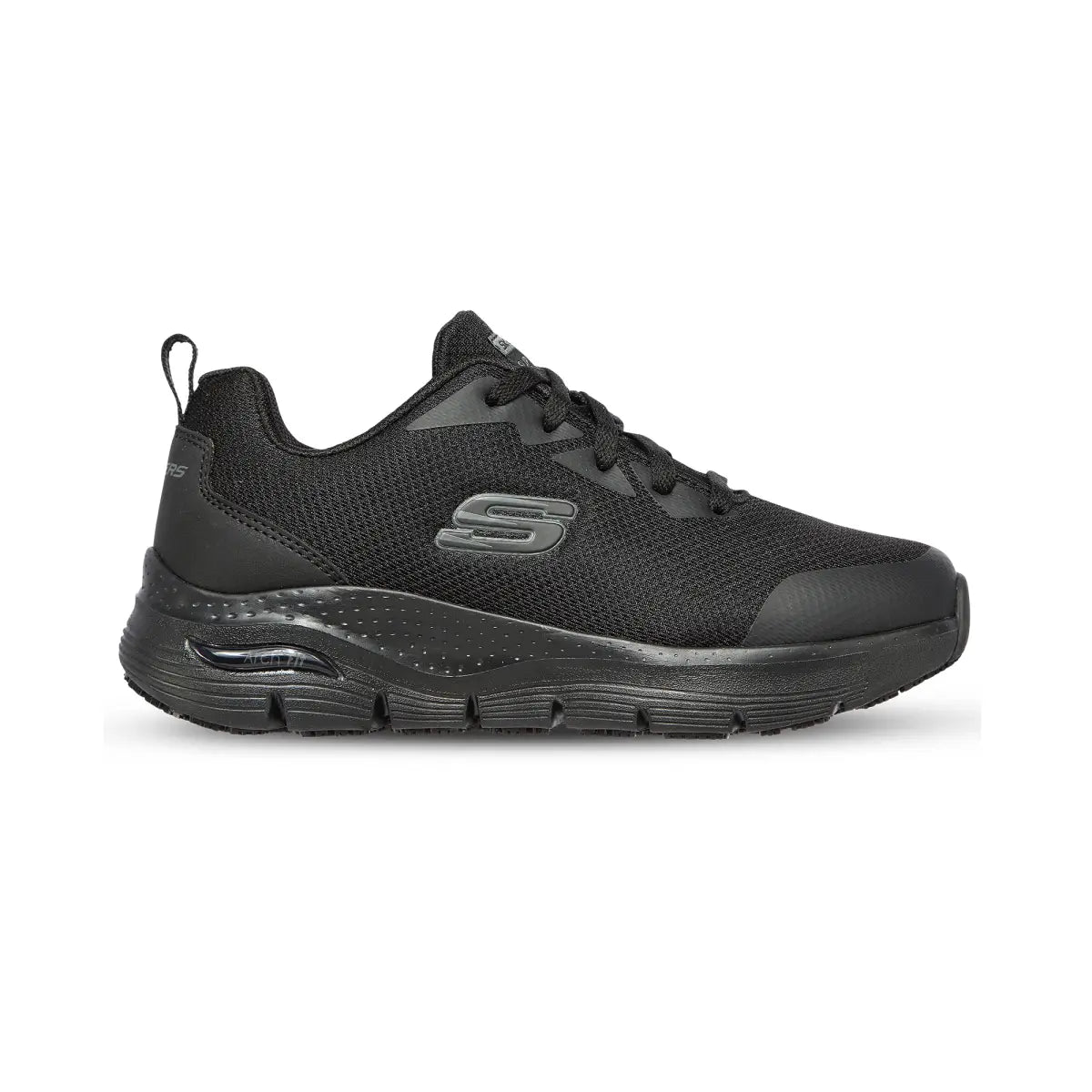 Arch Fit Work Shoe w - Musta