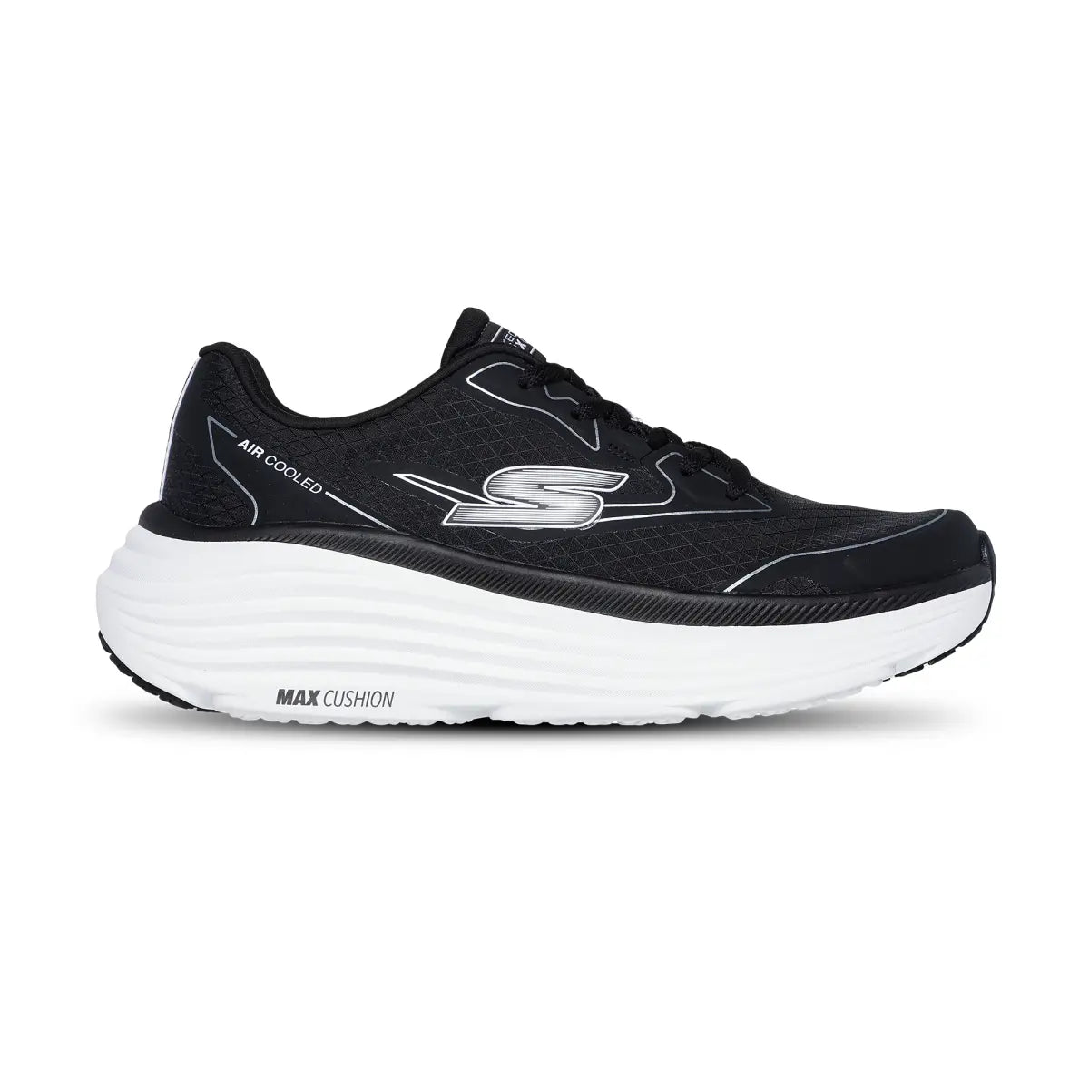 Max Cushioning Galloway Endeavour Shoe w - Musta