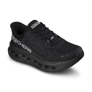 Max Cushioning Glide Step Slip ins Shoe - Musta