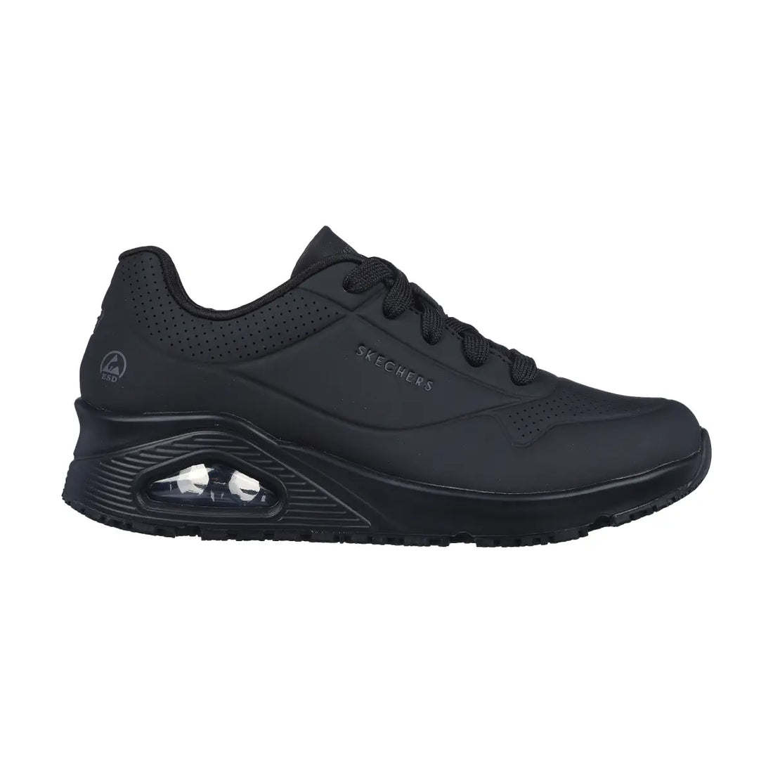 Uno Work shoe - Musta