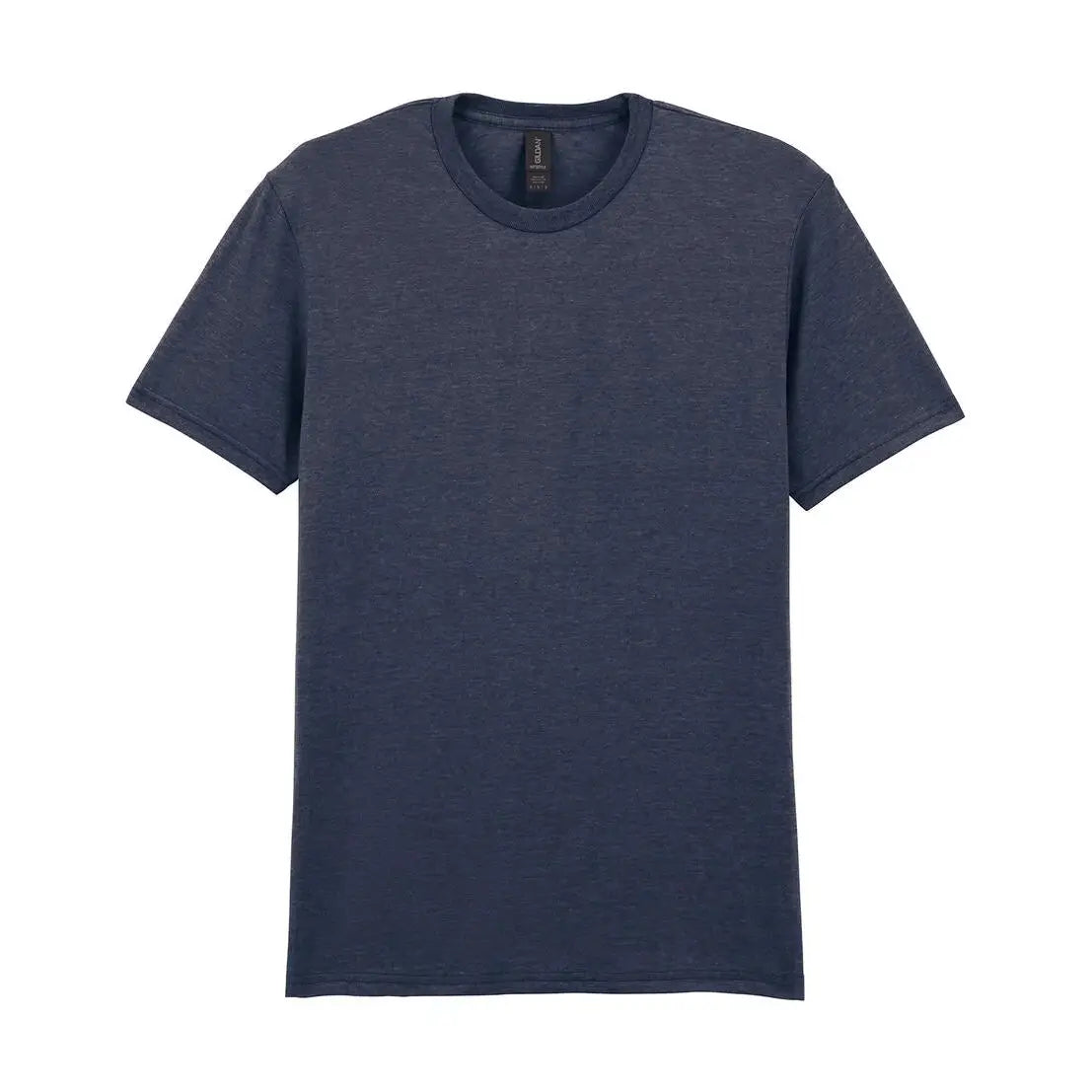 T-Paita Omalla Painatuksella - Min. 20kpl - Sininen (Heather Navy) / S - Yritystekstiilit