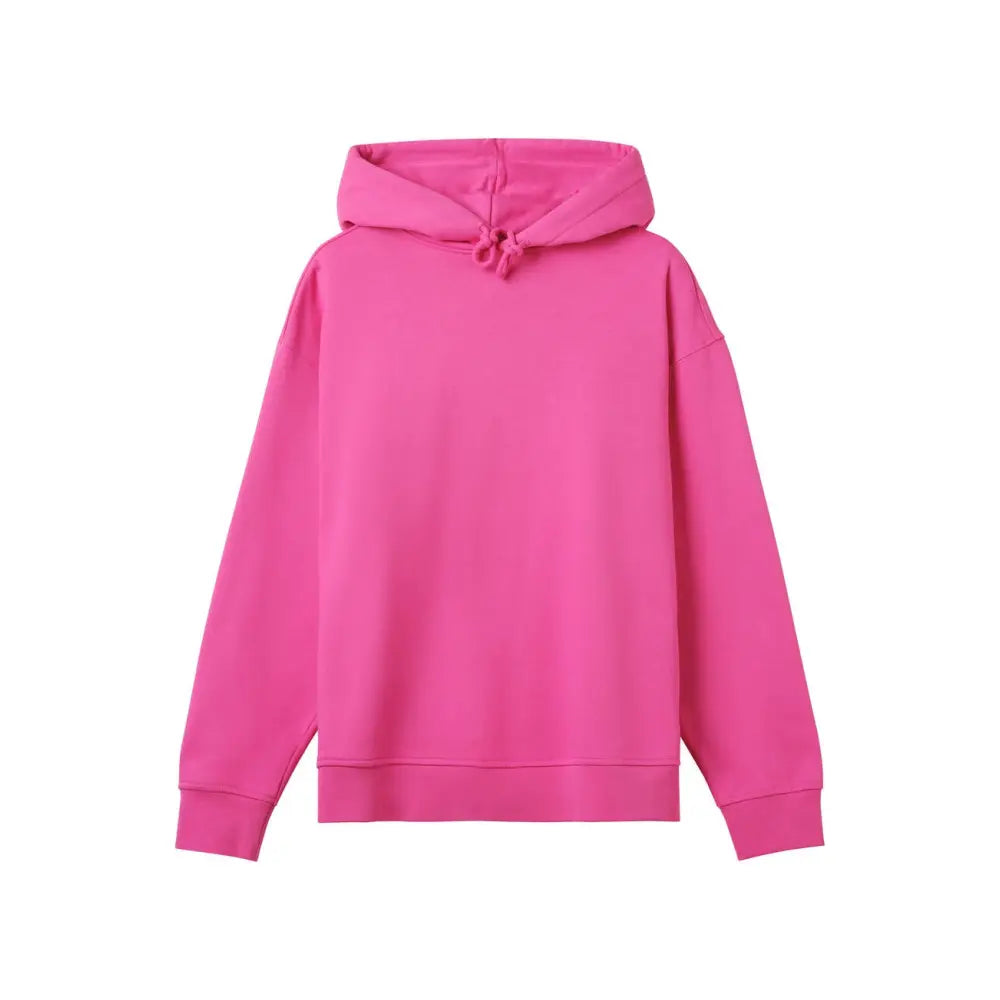 True Blanks Naisten Oversize Huppari - Punainen (Hyper Pink) / XS - Yritystekstiilit